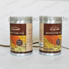 2L Food Grade Aluminium Jar für Gewürzverpackungen